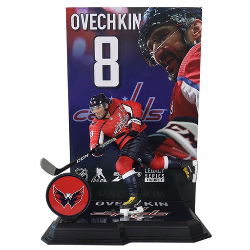 Alex Ovechkin Washington Capitals 7" NHL Posed Figure - Pastime Sports & Games