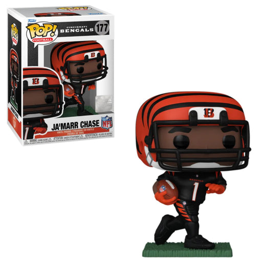 Funko Pop! Football Cincinnati Bengals Ja'Marr Chase #177 - Pastime Sports & Games