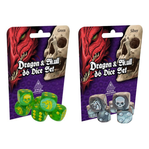 Dragon & Skull D6 Dice Set - Pastime Sports & Games