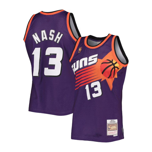 Phoenix Suns Steve Nash 1996-97 Mitchell & Ness Purple Basketball Jersey - Pastime Sports & Games