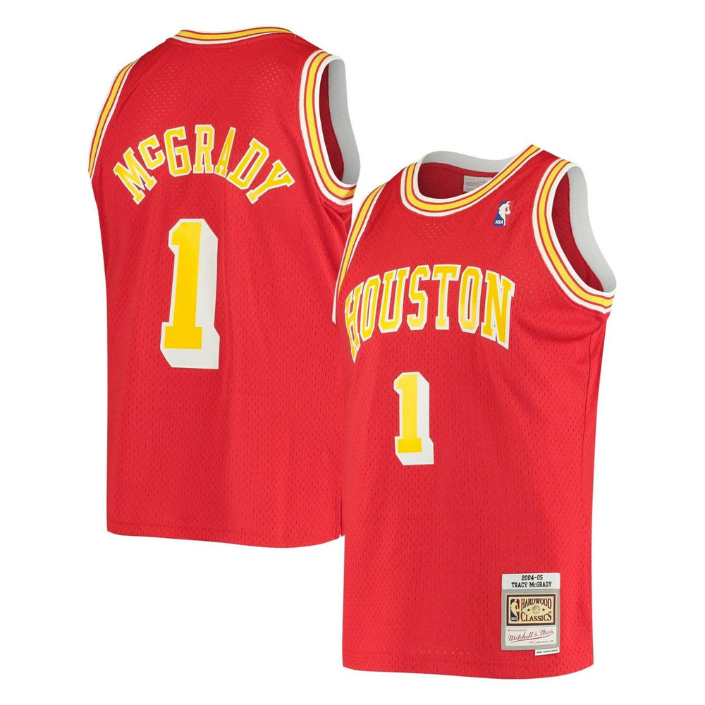 Houston Rockets Tracy McGrady 2004-05 Mitchell & Ness Red Basketball Jersey - Pastime Sports & Games