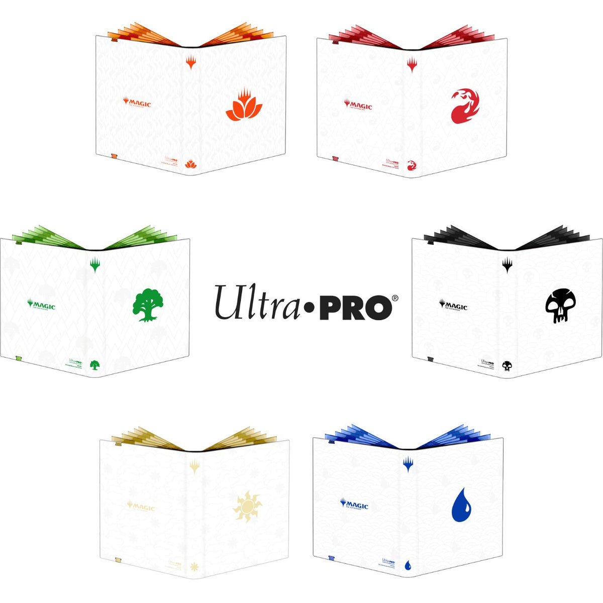 Ultra Pro 9-Pocket PRO-Binder Magic The Gathering Mana– Pastime Sports ...