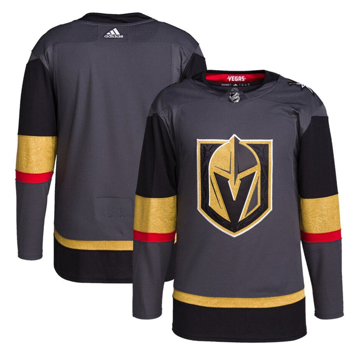 2017/18 Las Vegas Golden Knights Adidas Home Grey Jersey - Pastime Sports & Games