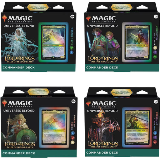 Magic The Gathering Lord Of The Rings Commander - Pastime Sports & Games
