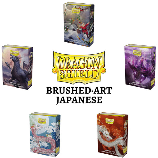 Dragon Shield Brushed Art Japanese Sleeves - Pastime Sports & Games