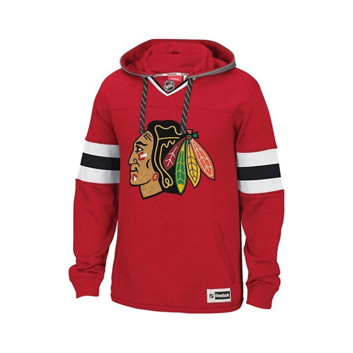 Chicago Blackhawks Reebok Red Jersey With Hoodie - Pastime Sports & Games