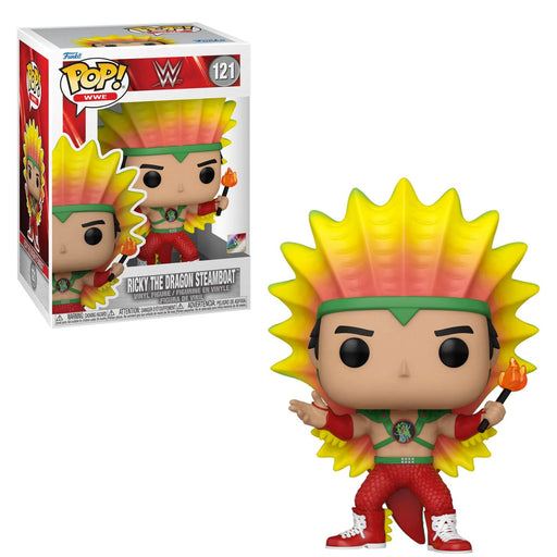 Funko Pop! WWE Ricky The Dragon Steamboat #121 - Pastime Sports & Games