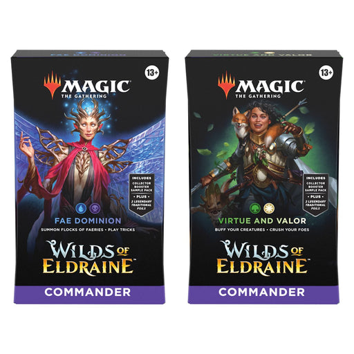 Magic The Gathering Wilds Of Eldraine Commander Decks PRE ORDER - Pastime Sports & Games