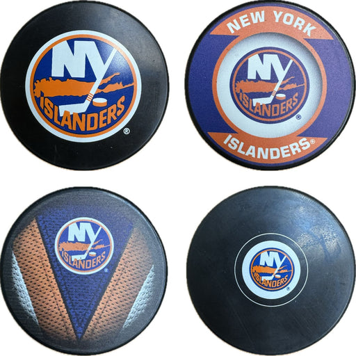 New York Islanders Hockey Pucks - Pastime Sports & Games