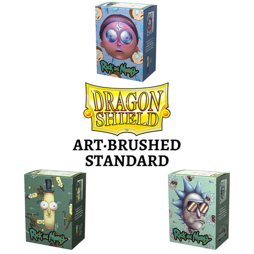 Dragon Shield Brushed Art Rick And Morty Standard Sleeves - Pastime Sports & Games