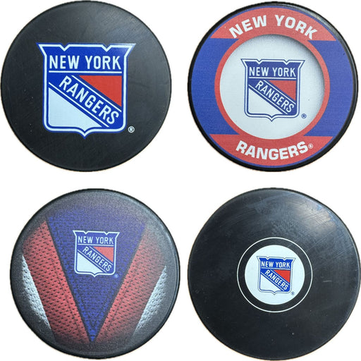 New York Rangers Hockey Pucks - Pastime Sports & Games
