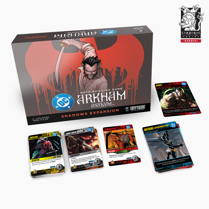 DC Arkham Asylum Deck-Building Game Shadows Expansion - Pastime Sports & Games