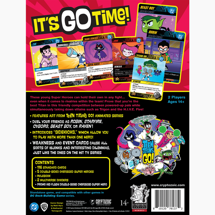 DC Teen Titans Go! Deck-Building Game - Pastime Sports & Games