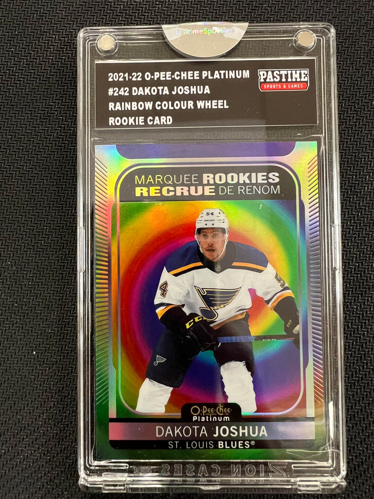 Dakota Joshua 2021/22 O-Pee-Chee Platinum Rookie Card Encased in Magpro - Pastime Sports & Games
