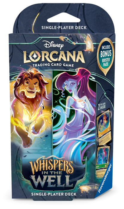 Disney Lorcana Whispers In The Well Starter Decks/Case