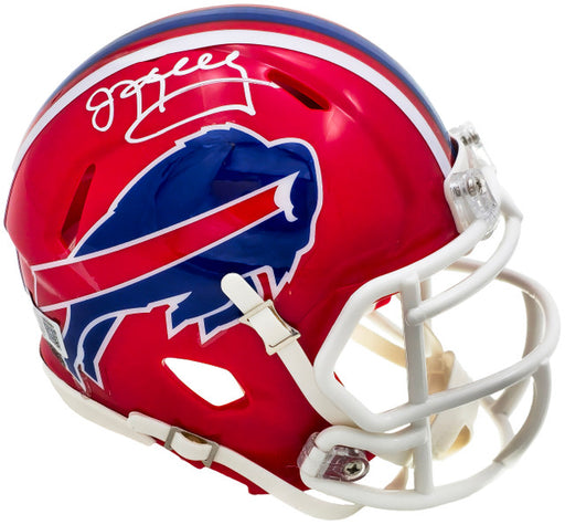 Jim Kelly Autographed Buffalo Bills Mini 1987-91 Speed Helmet