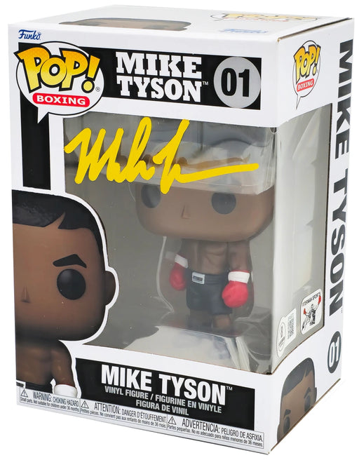 Mike Tyson Autographed Funko Pop #01