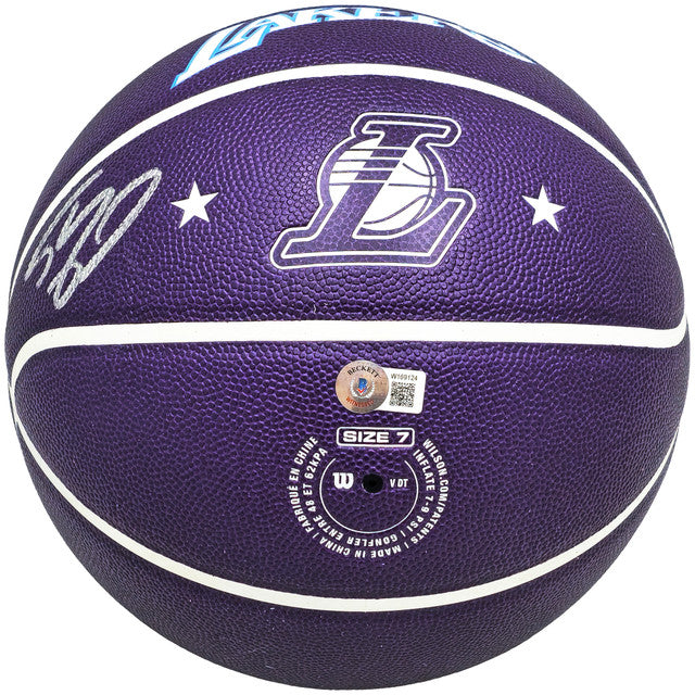 Shaquille O'Neal Autographed Purple Cirt Edition Basketball