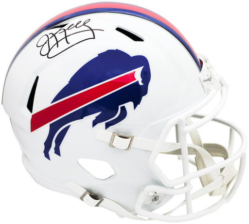 Jim Kelly Autographed Buffalo Bills White Full Size Replica Helmet