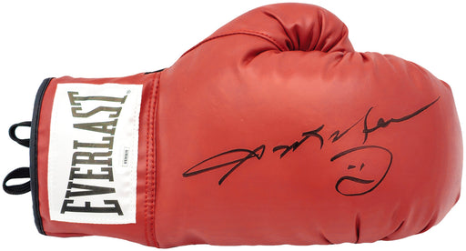 Sugar Ray Autographed Everlast Red Boxing Glove