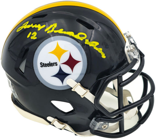 Terry Bradshaw Autographed Pittsburgh Steelers Mini Helmet