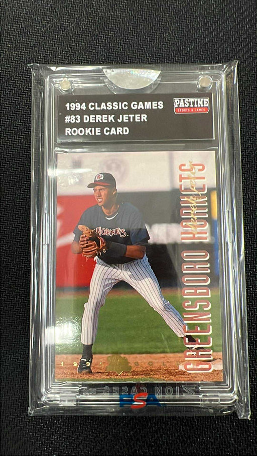 Derek Jeter 1994 Classic Games Rookie Card #83 Encased in Magpro - Pastime Sports & Games