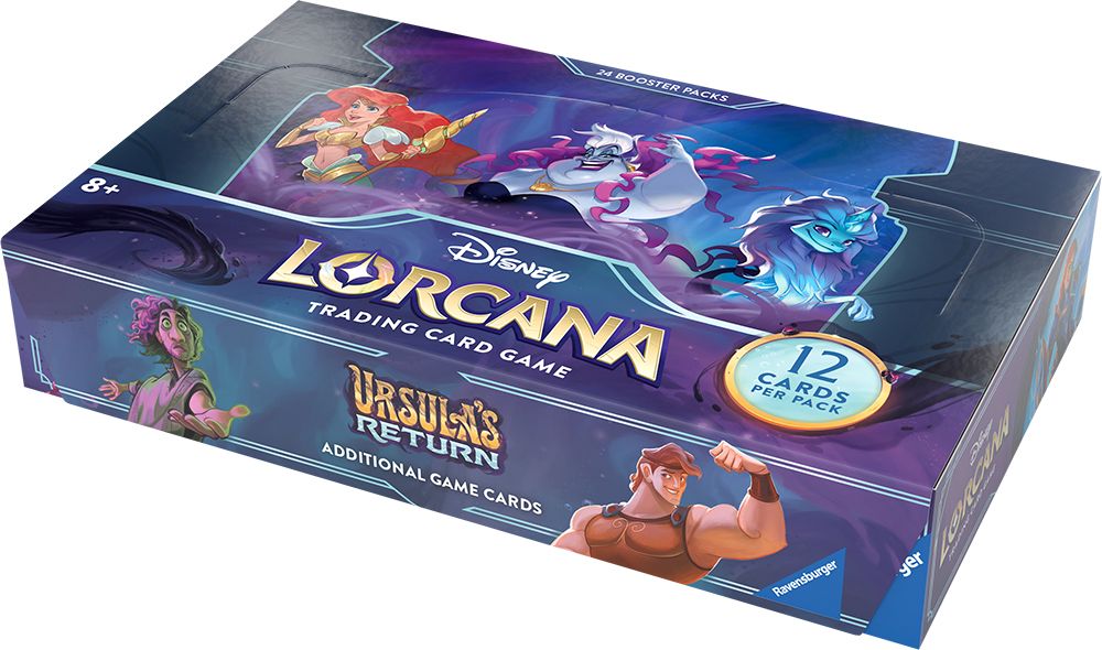 Disney Lorcana Ursula's Return Booster Box Pastime Sports & Games Disney Lorcana Ursula's Return Booster Box Pastime Sports & Games