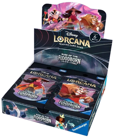 Disney Lorcana Rise Of The Floodborn Japanese Booster Box/Case PRE ORDER - Pastime Sports & Games