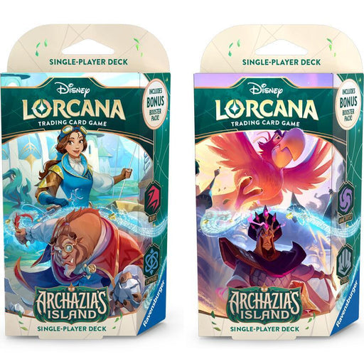 Disney Lorcana Archazia's Island Starter Decks