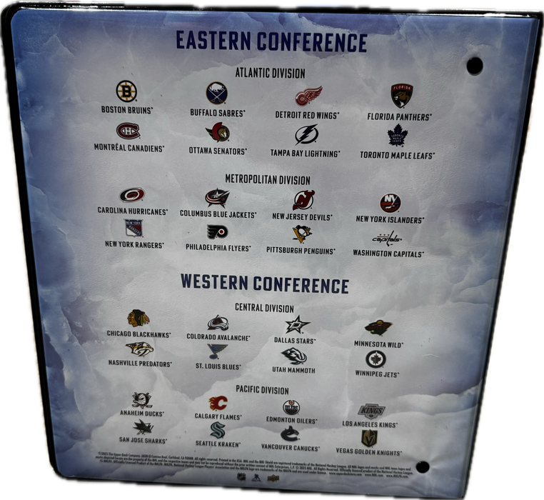 Ultra Pro 2025/26 Upper Deck Hockey Binder/Album - Pastime Sports & Games