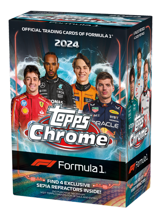 2024 Topps Chrome Formula 1 Racing Value Box