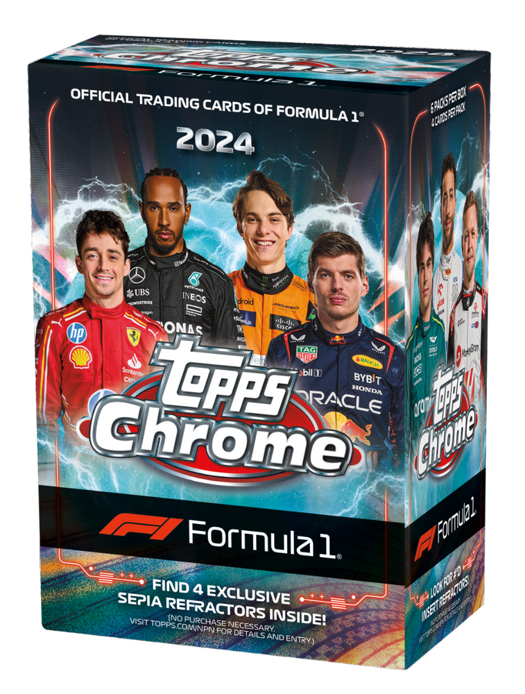 2024 Topps Chrome Formula 1 Racing Value Box