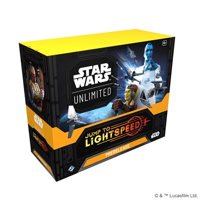 Star Wars Unlimited Jump to Lightspeed Prerelease