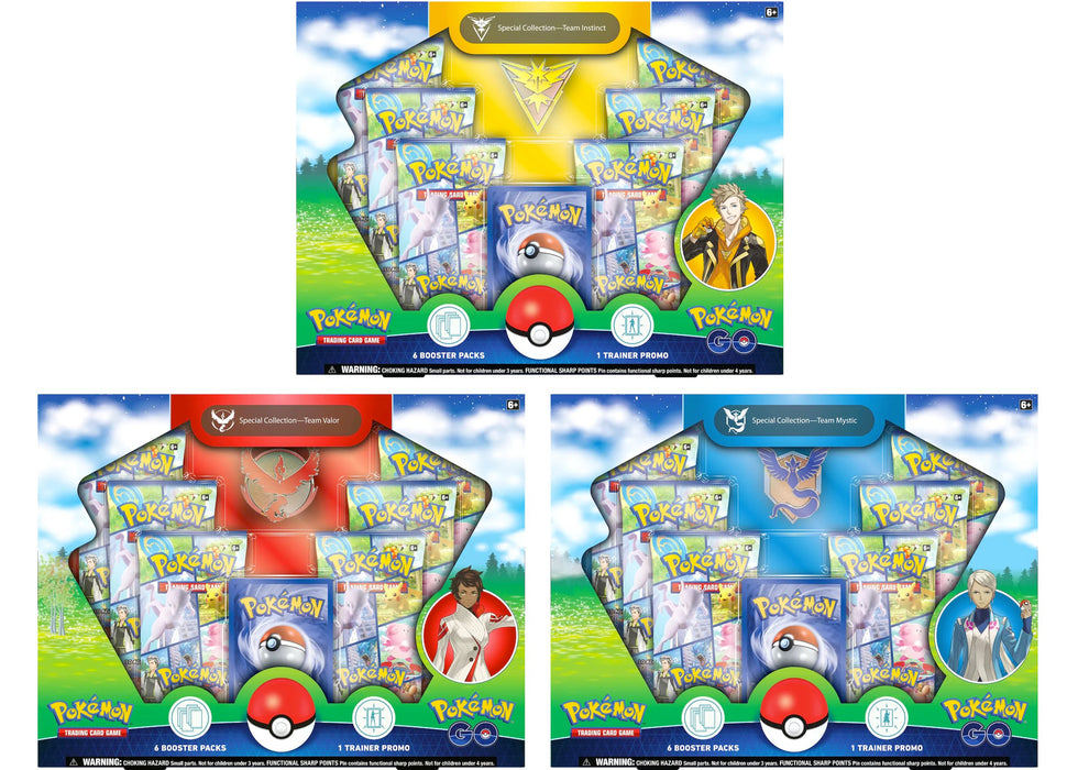 Pokemon Go Special Team Collection