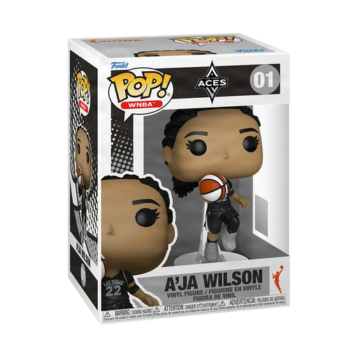 Funko Pop! WNBA Las Vegas Aces A'Ja Wilson #01 - Pastime Sports & Games