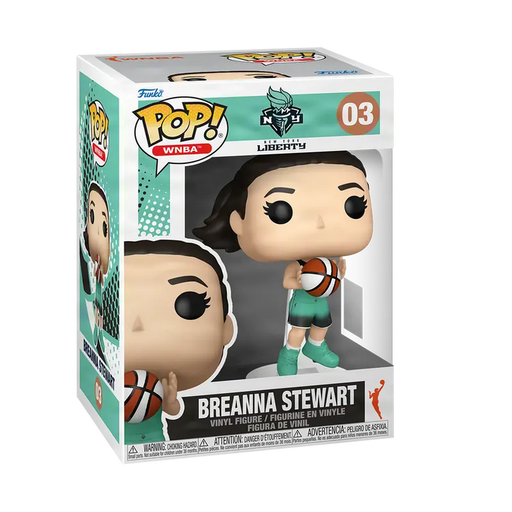 Funko Pop! WNBA New York Liberty Breanna Stewart #03 - Pastime Sports & Games