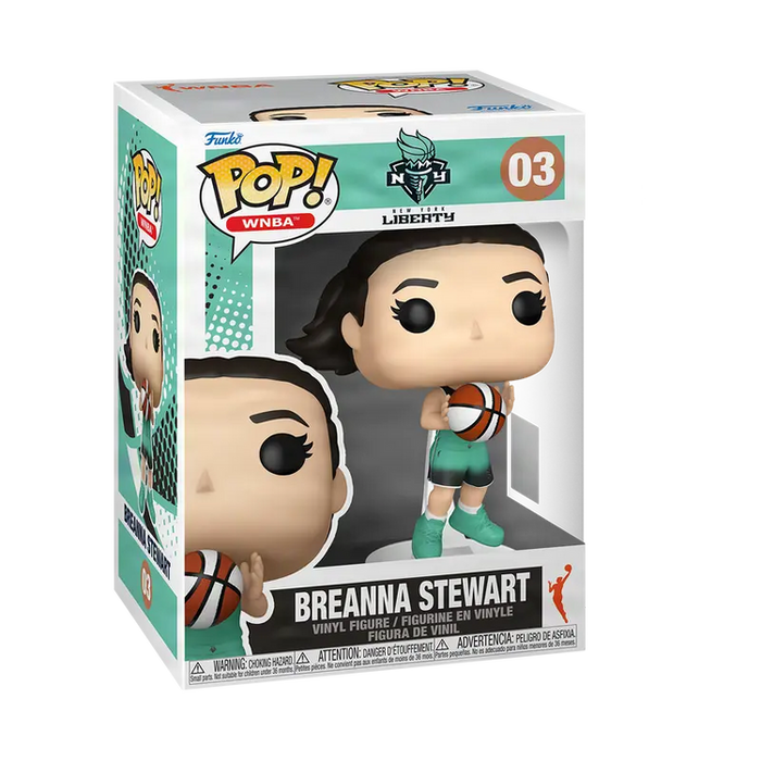 Funko Pop! WNBA New York Liberty Breanna Stewart #03 - Pastime Sports & Games
