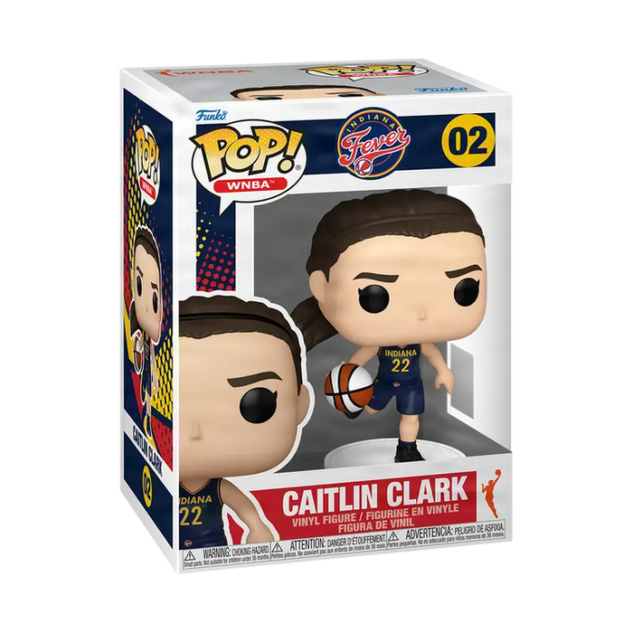 Funko Pop! WNBA Indiana Fever Caitlin Clark #02 - Pastime Sports & Games