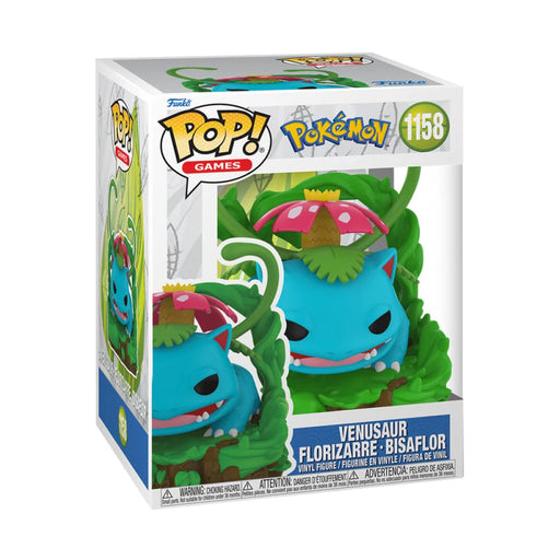 Funko Pop! Pokemon Venusaur #1158 - Pastime Sports & Games