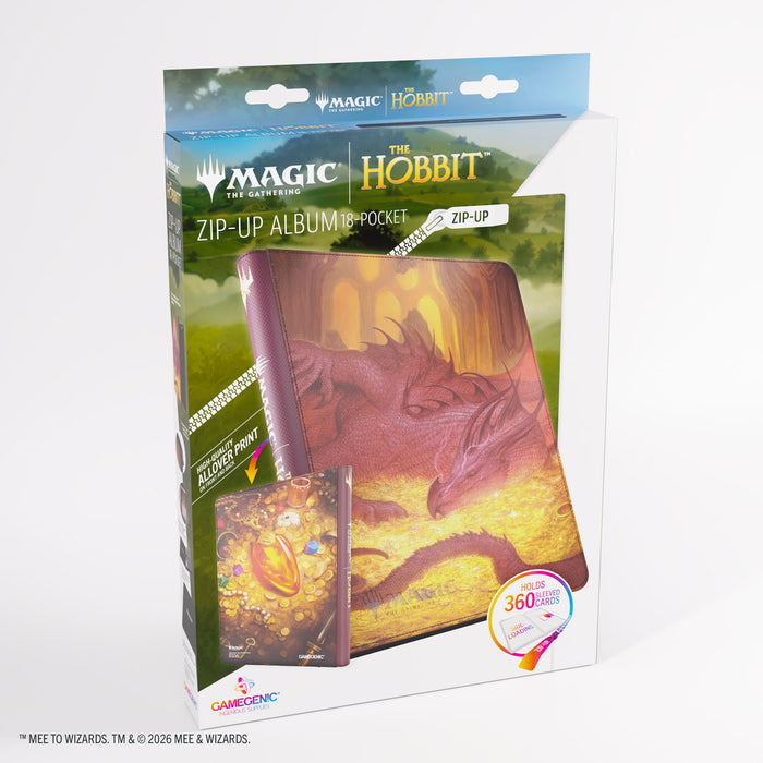 Gamegenic Magic The Gathering The Hobbit 18-Pocket Zip-Up Album