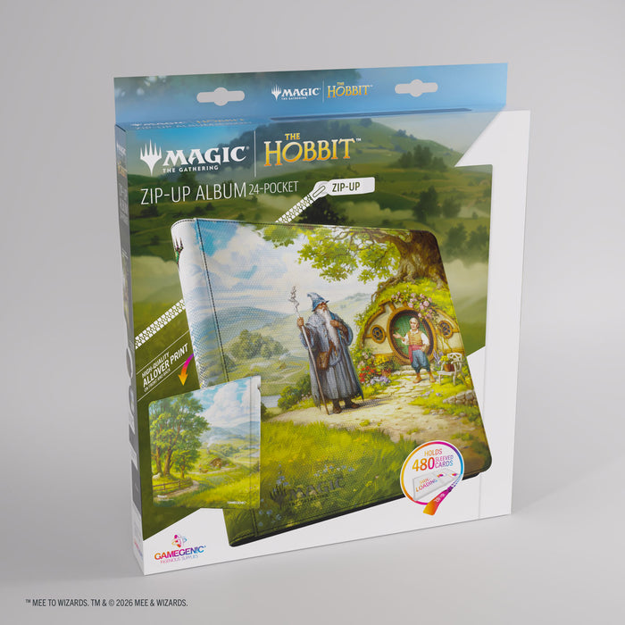 Gamegenic Magic The Gathering The Hobbit 24-Pocket Zip-Up Album