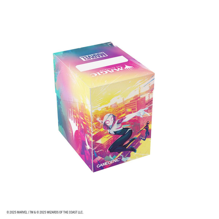 Gamegenic Marvel's Spider-Man Soft Crate 80+ Deck Box - Pastime Sports & Games