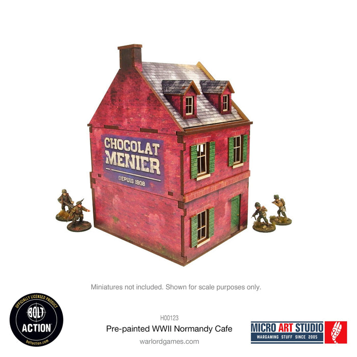 Micro Art Studio WW2 Normandy Cafe - Pastime Sports & Games
