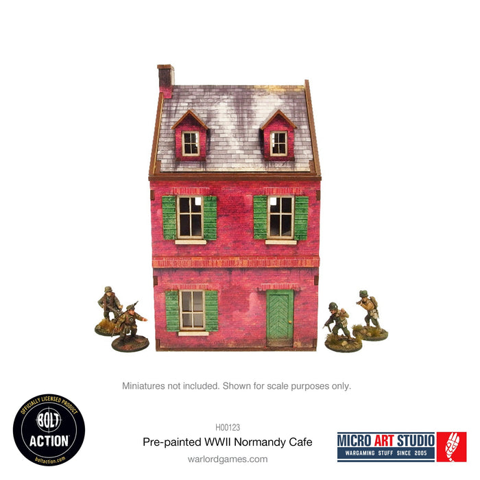 Micro Art Studio WW2 Normandy Cafe - Pastime Sports & Games