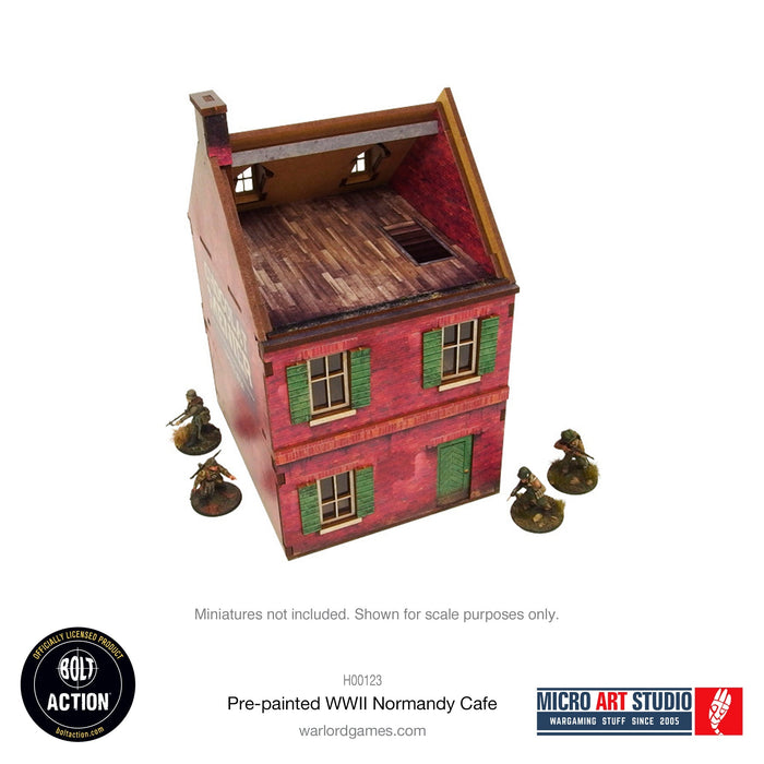 Micro Art Studio WW2 Normandy Cafe - Pastime Sports & Games