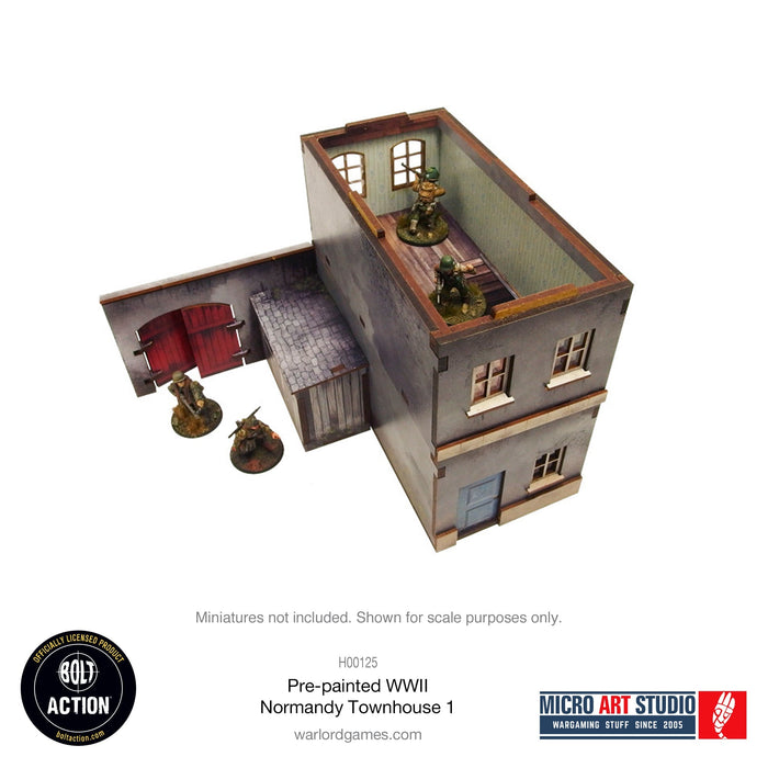 Micro Art Studio WW2 Normandy Townhouse 1 - Pastime Sports & Games