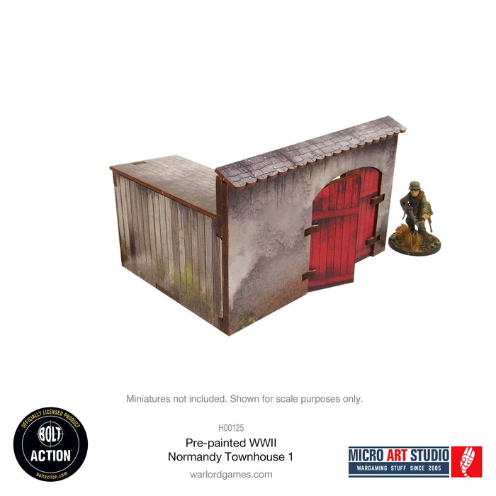 Micro Art Studio WW2 Normandy Townhouse 1 - Pastime Sports & Games