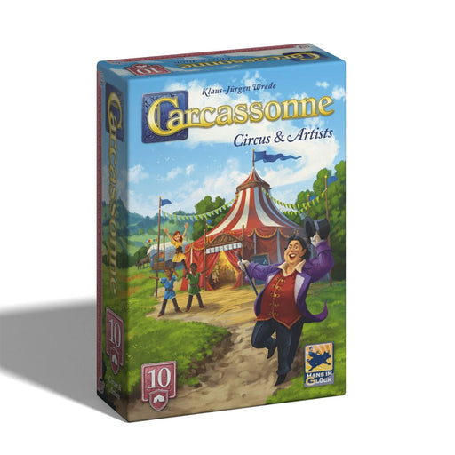 Carcassonne Expansion #10 Circus & Artists - Pastime Sports & Games