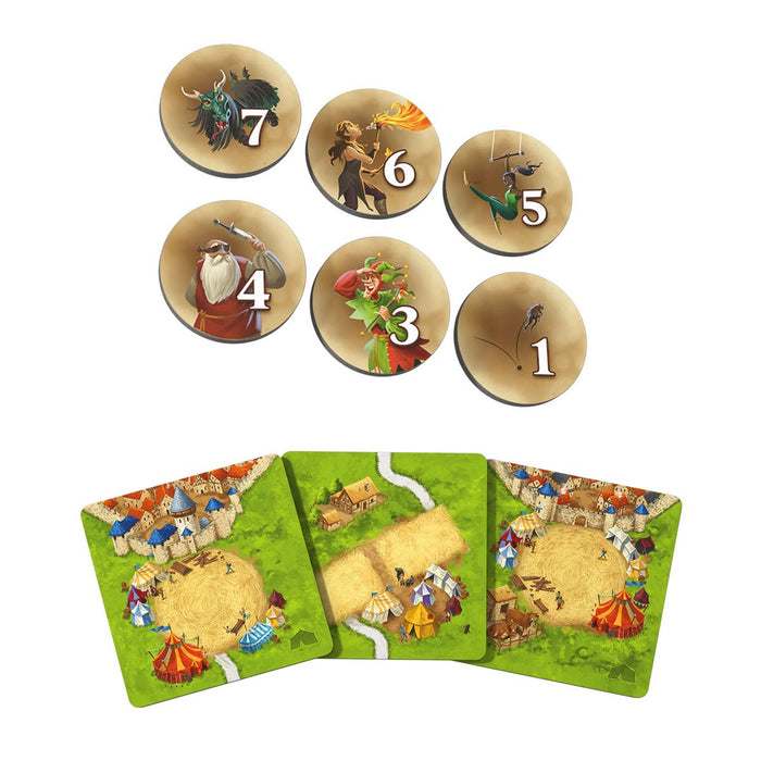 Carcassonne Expansion #10 Circus & Artists - Pastime Sports & Games