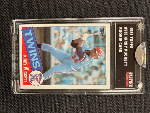 Kirby Puckett #536 [Rookie] 1985 Topps Cards Encased in Slabmag